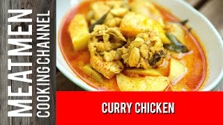 Singapore Curry Chicken Recipe  咖喱鸡 [upl. by Fulmer181]