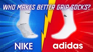 Nike Grip Socks vs Adidas Grip Socks [upl. by Attennaj347]