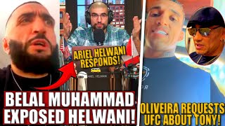 Belal Muhammad EXPOSED Ariel Helwani Payton Talbott ANNOUNCED next fight date Dana White [upl. by Nelie]