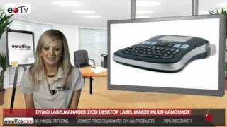 Dymo LabelManager 210D Desktop Label Maker Multilanguage [upl. by Aydin]