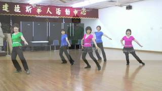 Everybodys Somebodys Fool Line Dance Demo amp Teach [upl. by Airaet364]