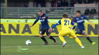 Stagione 20112012  Chievo vs Inter 02 Highlights [upl. by Itirahc]