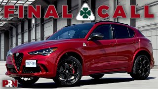 The Final Quadrifoglio  2024 Alfa Romeo Stelvio Quadrifoglio Review [upl. by Rehpinnej]