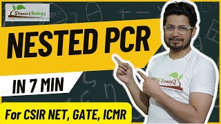 Nested PCR procedure explained  Nested PCR for CSIR NET [upl. by Sherar]