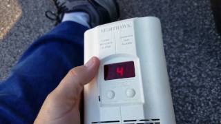 Testing Carbon Monoxide and Explosive Gas Alarm for truck camping [upl. by Pardoes551]