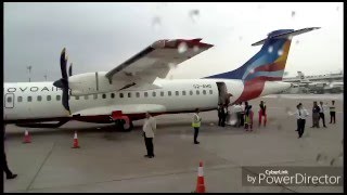 Novoair First flight to Barisal নভোএয়ার বরিশালে প্রথম ফ্লাইট [upl. by Odlanir919]