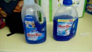 my current detergents somerfield and tesco non bio liquid [upl. by Kovacev832]