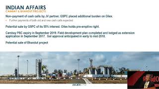 Oilex Ltd Good Oil Conference 2017 Presentation [upl. by Eng]