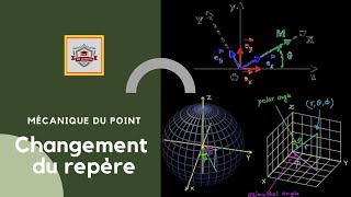 Mécanique du Point S1  chapitre 3 Changement du Repère  partie 1 [upl. by Yrret]