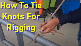 Rigging knots [upl. by Ramah39]