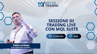 Sessione di Trading Live con MQL Suite [upl. by Tamra762]