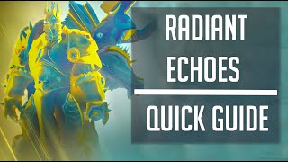 RADIANT ECHOES  guide for new PrePatch event in The War Within wow thewarwithin trend [upl. by Nevet875]