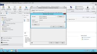 How to set Network Access Account in Configuration Manager 2012 [upl. by Fennell]