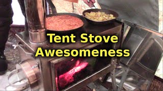 One Of The Best Hot Tent Stove Combos Available  quotCaminus M Stovequot By Russian Bear Market Pt 2 Of 2 [upl. by Iaverne]