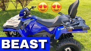 2021 Polaris Sportsman 570 Touring ATV Overview  First Impressions [upl. by Nottage]