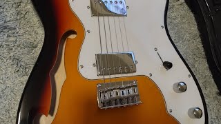 Donner Thinline Telecaster Guitar Sound Check amp Demo [upl. by Emera]