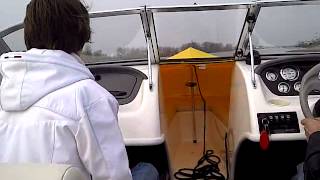 Chaparral 180 SSI 30 mercruiser wave jumping [upl. by Dabney]