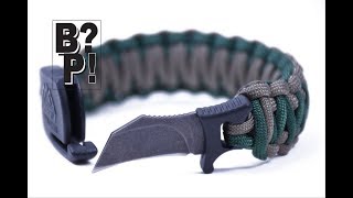 The Para Claw Paraclaw paracord bracelet buckle  BoredParacordcom [upl. by Ahseekat]