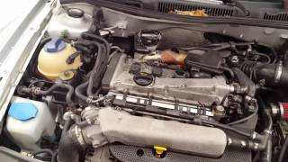 HKS SSQ bov install on MK 4 Jetta [upl. by Otrebor]