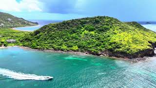 4K HDR Cockleshell Bay Beach St Kitts [upl. by Orest259]