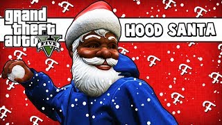 GTA 5 Meeting Hood Santa amp NPP Elf Gang Online Christmas  Comedy Gaming [upl. by Kirkpatrick]