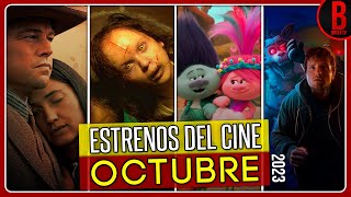 ESTRENOS del CINE OCTUBRE 2023  Películas que se Estrenan en Octubre 2023 [upl. by Bevin713]