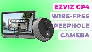 EZVIZ CP4 WireFree Peephole Camera [upl. by Zita]