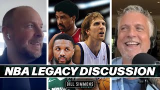 NBA Legacy Reassessments What Current Players Can Still Flip Theirs  The Bill Simmons Podcast [upl. by Van]