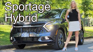 2023 Kia Sportage Hybrid review  The new best in class [upl. by Kina]