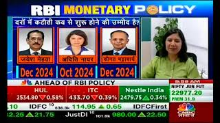 Aditi Nayar  ICRA I On RBI Monetary Policy  CNBC Awaaz [upl. by Wan598]