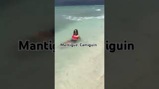 camiguinisland mantigue island beach islander vacation shortsvideo fyp [upl. by Ellehcirt163]