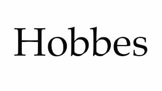 How to Pronounce Hobbes [upl. by Dempsey]