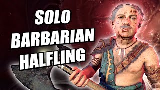 🔴 BG3 Solo Barbarian Halfling [upl. by Aklam135]