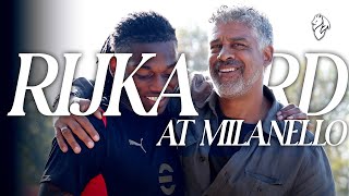 Frank Rijkaard back at Milanello [upl. by Micco245]