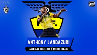 ⚽ ANTHONY LANDAZURI  RIGHT BACK  LATERAL DERECHO  Independiente del Valle 2021 [upl. by Elaval]