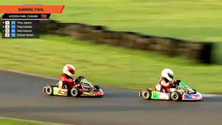 Hooton Park Indikart  2023  Round 1  Bambino Final  Theo Jepson [upl. by Adniles170]