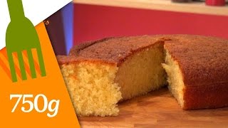 Recette de Gâteau au yaourt nature  750g [upl. by Grossman983]