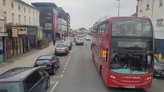 West Midlands Bus 79 from West Bromwich to Wolverhampton [upl. by Plume]