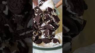 BEST EVER NO BAKE OREO CHEESECAKE RECIPE  HOW TO MAKE OREO CHEESECAKE AT HOME shorts [upl. by Simmonds]