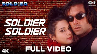 Soldier Soldier Meethi Baatein Bolkar  Bobby Deol Preity Zinta  Kumar Sanu Alka Yagnik  Soldier [upl. by Dyann229]