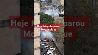 GREVE GERAL EM MOÇAMBIQUE general strike in Mozambique AFRICA 🇲🇿 💔 [upl. by Palm]