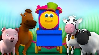 BOB EL TREN FUE A LA GRANJA  Bob Farm Song [upl. by Atiral652]