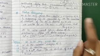 solvable group notes abstract algebra unit1 [upl. by Heck43]