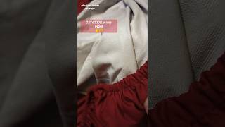 shorts Mattress Protector Waterproof under rs 500 Mattress Protector Review [upl. by Faydra]