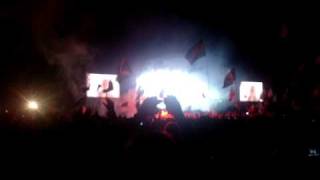 The Prodigy  Omen LIVE  Glastonbury 2009 [upl. by Nnairrehs]