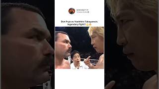 Don Frye vs Yoshihiro Takayamas legendary fight highlights mma youtube aura magie [upl. by Tinya]