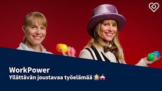 Yllättävän joustavaa työelämää 🤹🏼‍♀️🎪⎪WorkPower⎪Duunitori [upl. by Assetnoc]