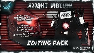 Alight Motion Editing Pack  Diwali Special Wis Pack By Nitro Titan [upl. by Deborath]