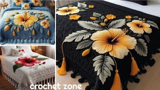 Crochet Embroidered Bedding Unique Personalized and Beautiful2024quot [upl. by Jabez]