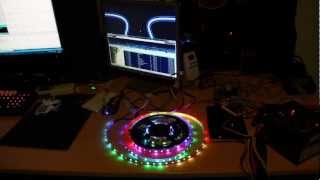 Testing my WS2811 LED strip [upl. by Felicio]